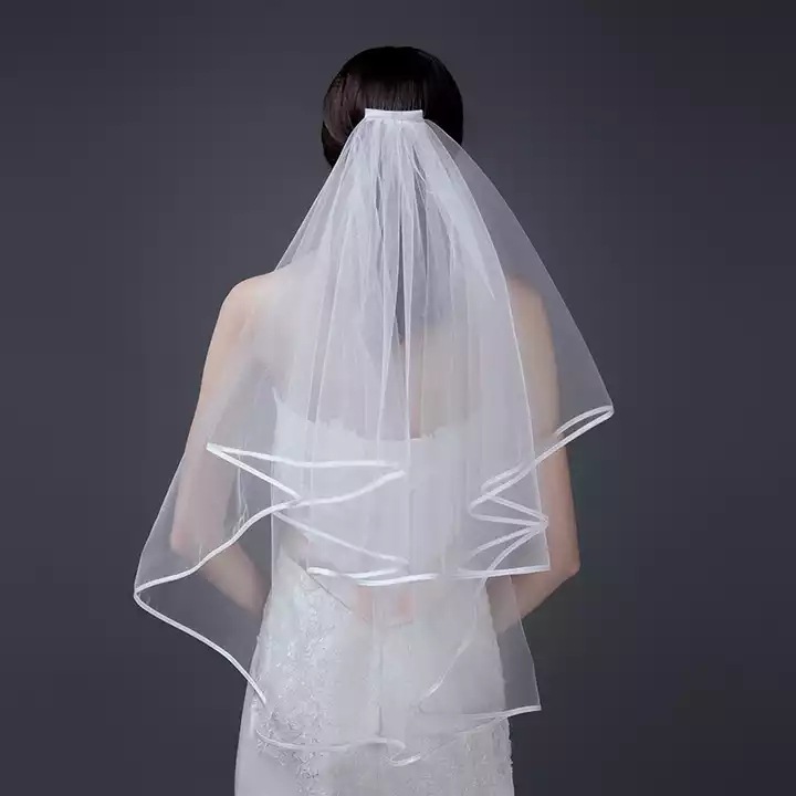 1pc Bridal Veil For Wedding Dress, Photography And Bachelorette