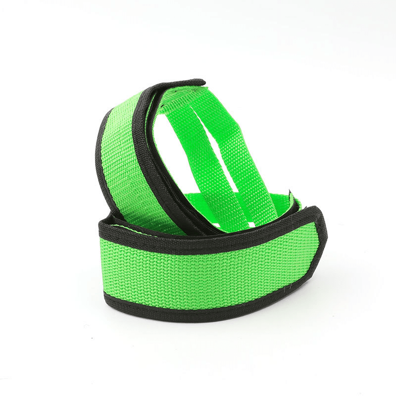 Correas para pedales de bicicleta estática Correas universales para pedales  de bicicleta estática (E Rojo Verde