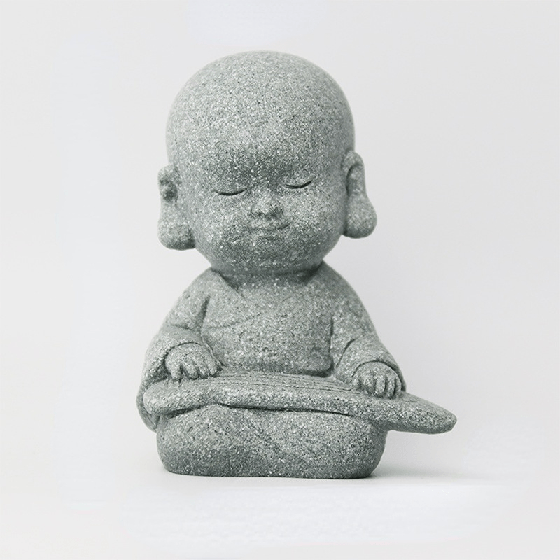 Little Buddha Meditating Figurines