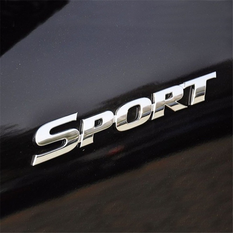 Autocollants en métal pour volant de voiture GTI GT LINE, Logo 208