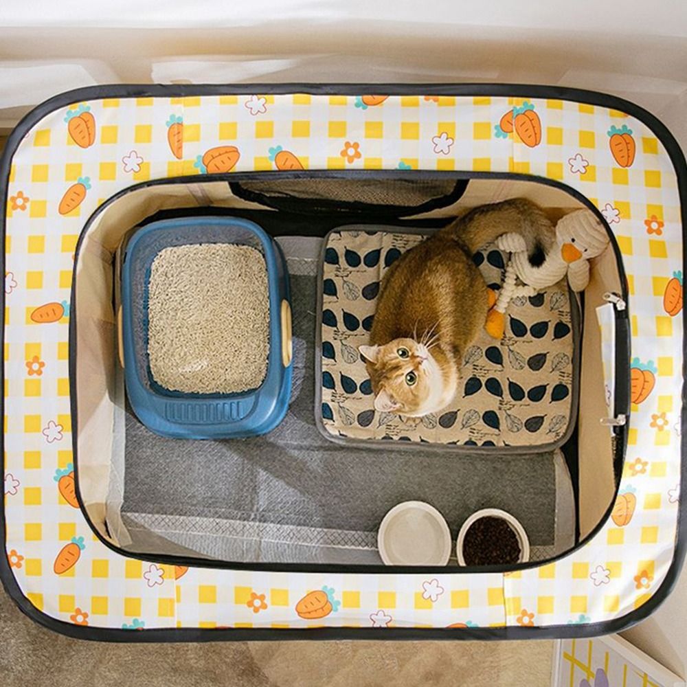 JESPET - Parque de juegos para perros de 36 pulgadas, 45 pulgadas y 61  pulgadas portátil para perros con bolsa de transporte para cachorros,  gatos