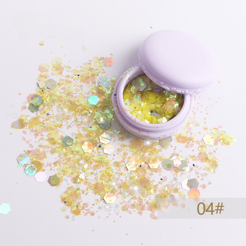 Dropship Body Glitter Gel Face Glitters Body Gel Sequins Shimmer Liquid  Eyeshadow Holographic Cosmetic Laser Powder Festival Glitter Makeup to Sell  Online at a Lower Price