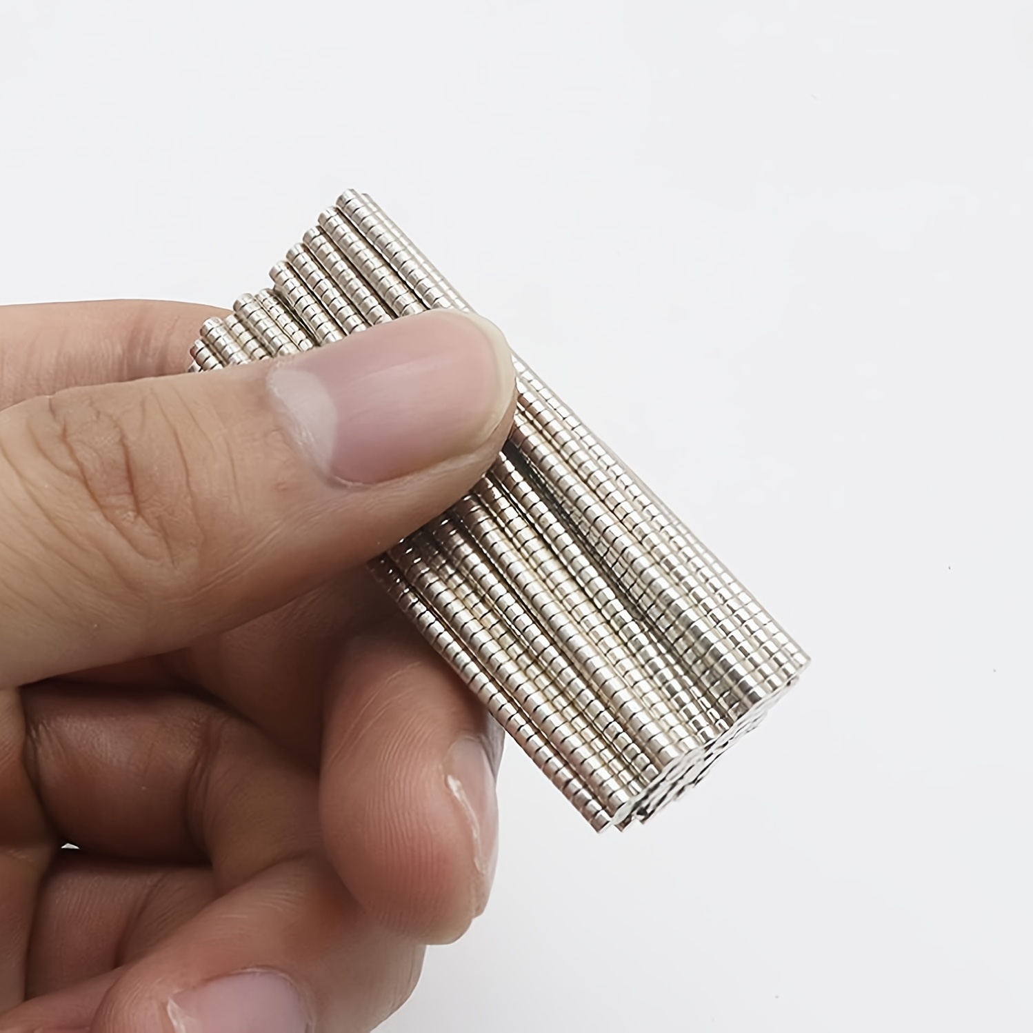 HHOOMY - 100 aimants Néodyme Pcs Mini Magnets ronds 5 x 1 mm avec boîte de  rangement