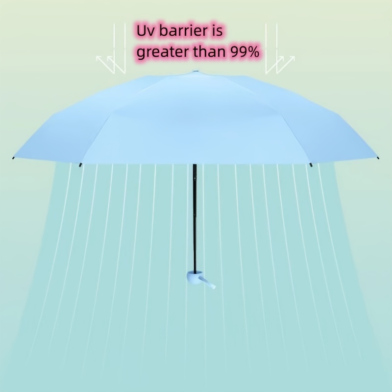 1 X Faltbarer Mini reiseschirm Sonnen Regenschirme Kompakte - Temu Austria