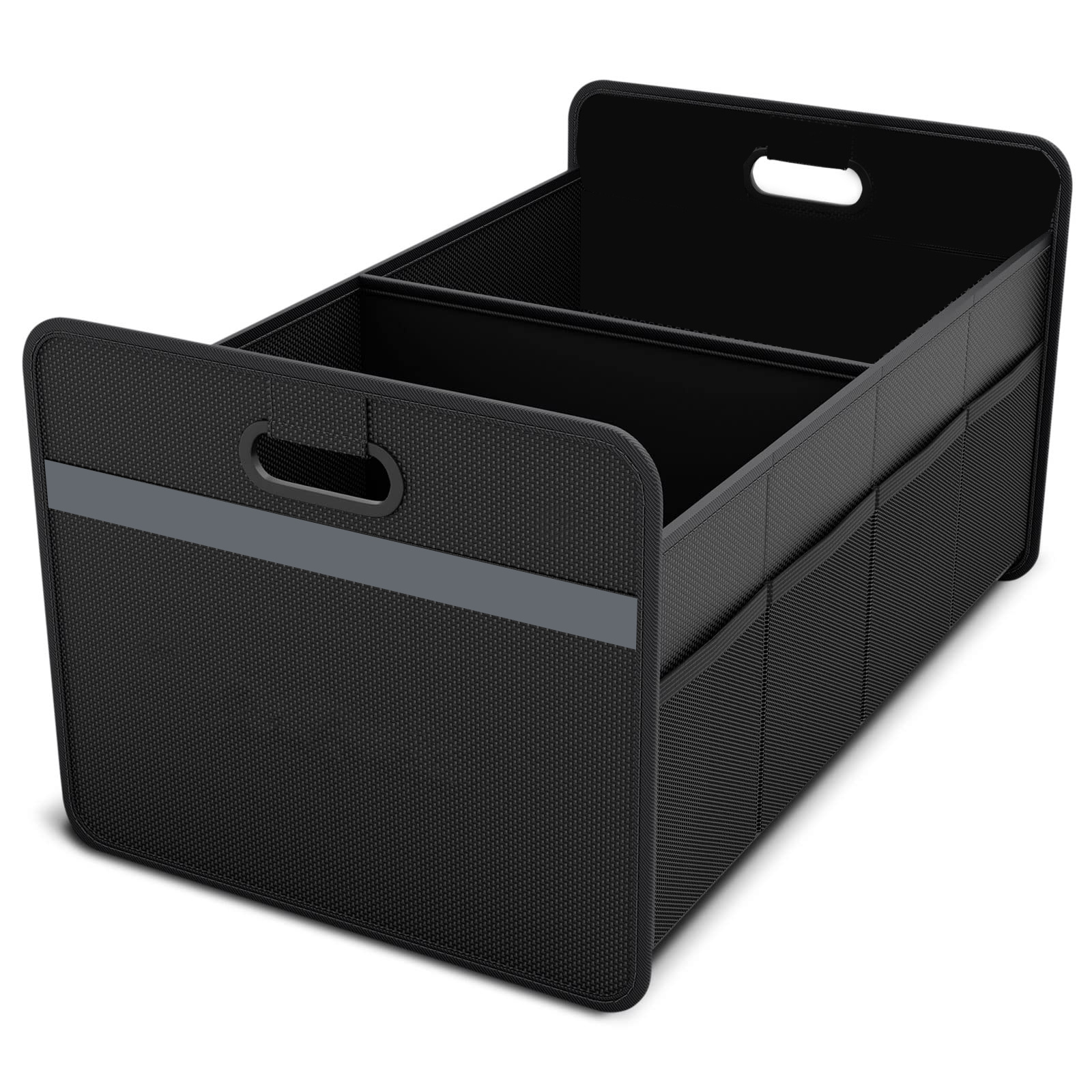 Organize Your Car Trunk Instantly - Foldable Trunk Organizer With Reinforced Handles!