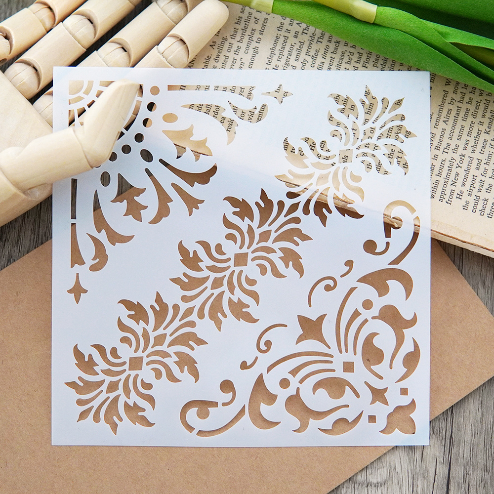 China Chic Wall Stencils for DIY Decoration