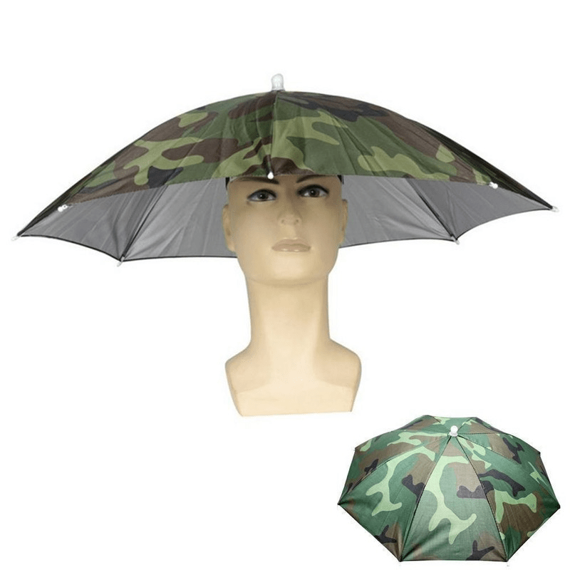 Foldable Waterproof Fishing Umbrella Hat Sun Protection - Temu