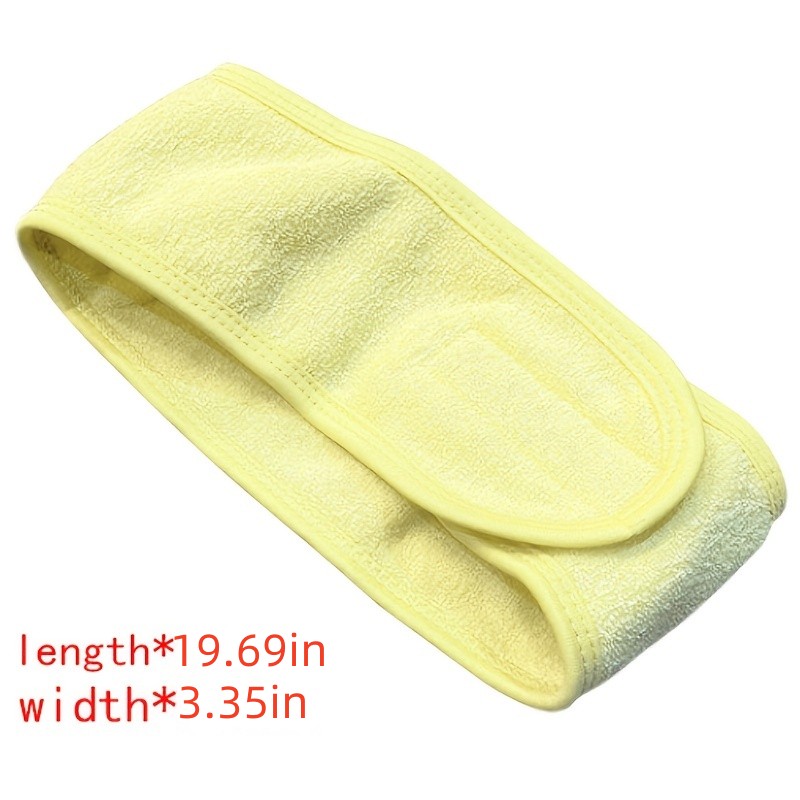 Facial Headband With Stretch Towel For Wash Face Spa Makeup