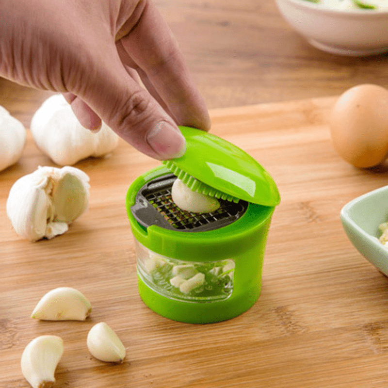 Plastic Garlic Press Garlic Cutter Creative And Portable - Temu