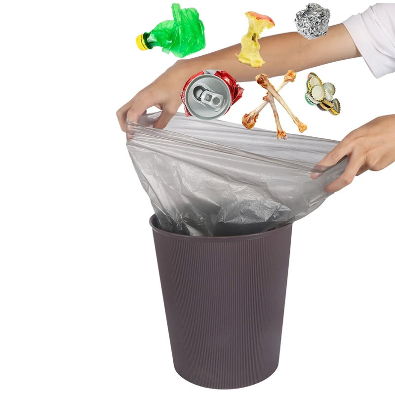 Bag Storing Trash Can