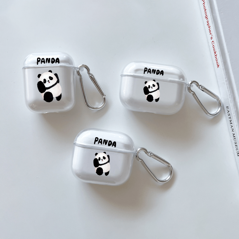 Funda Auriculares Gráficos Panda Airpods1 Airpods2 Airpods3 - Temu