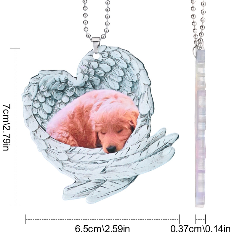 The sleeping cheap dog jewelry