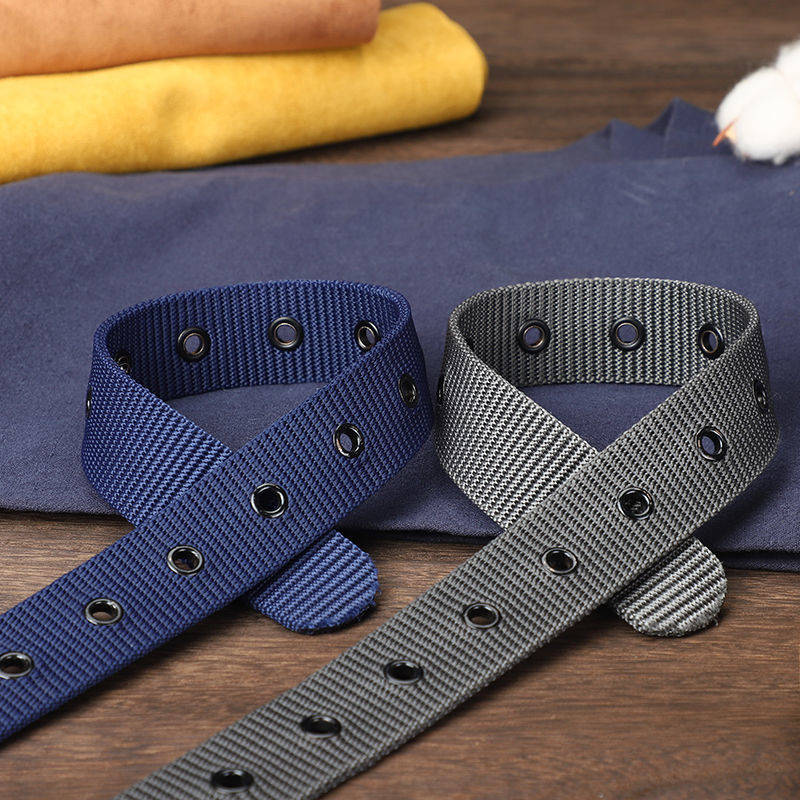 Nylon Automatic Buckle Men Belt Outdoor Tooling Jeans Solid Color Canvas  Waistband Cowboy Designer Belt Outdoor Tactical Belt - Temu
