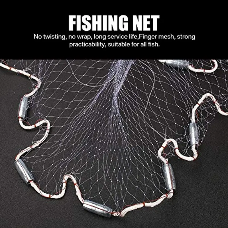 Drasry Fishing Cast Net Lead Sinker 26g/092oz Throw Net Sinkers Weights Kit  : : Sports, Fitness & Outdoors