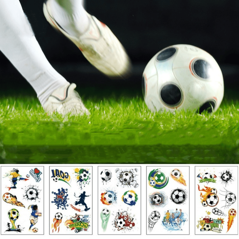100pcs Green Football Stickers American Childrens Soccer - Temu