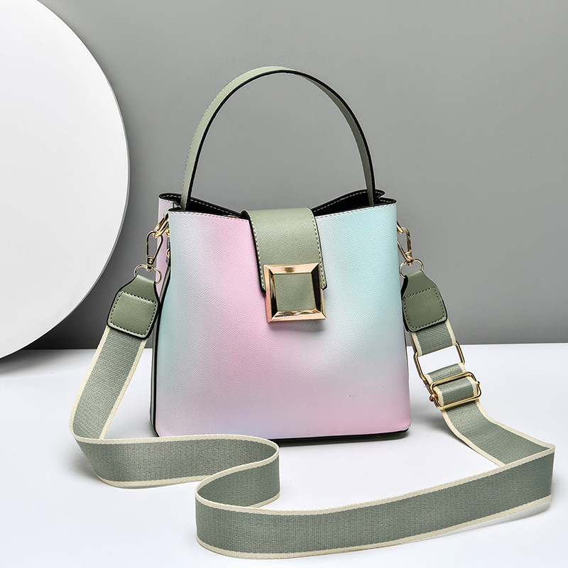 Fashionable Ladies Casual Bucket Bag Handbag