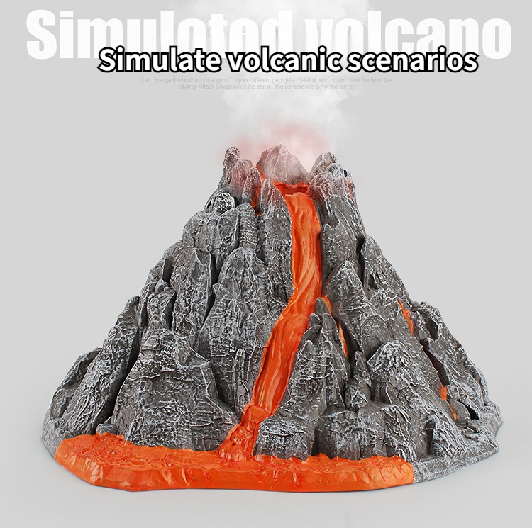 Simulation Volcan Modèle Science Éducatif Apprentissage Développement  Enfants