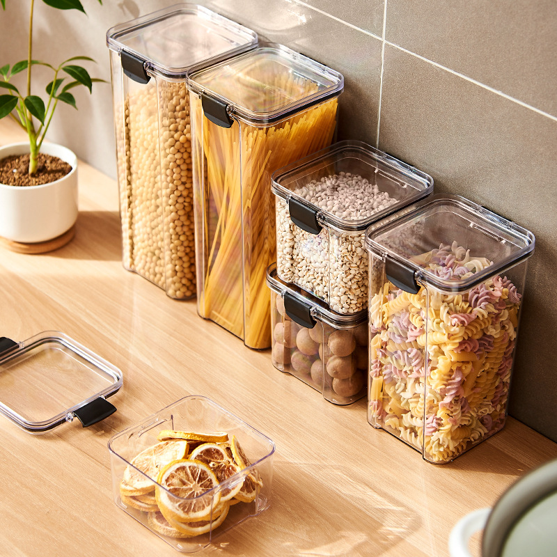 Organize Your Kitchen Pantry With Airtight Food Storage - Temu