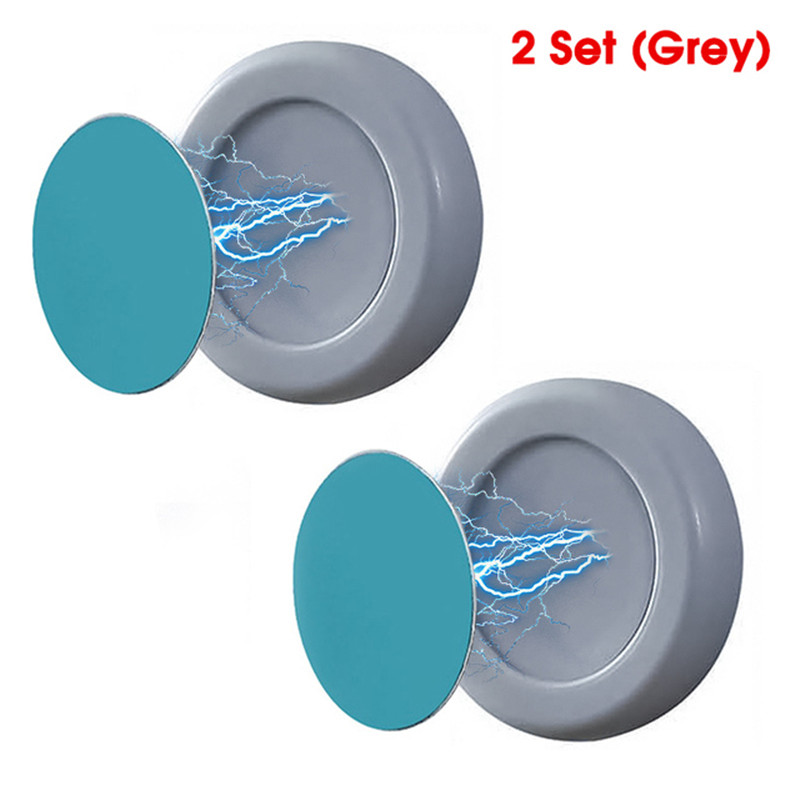 2 Sets Magnetische Wandhaken - Starke Magnethalter Für Aufkleber