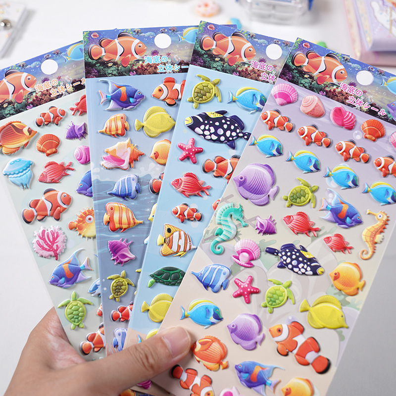 40 No Repeat Sheets Puffy Sticker Mega Variety Pack by Purple Ladybug Novelty - 950+ 3D Puffy Stickers for Kids , Toddlers & Teachers