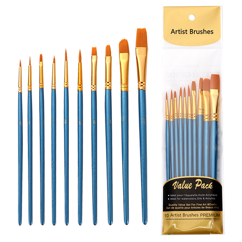 Art/Craft Paint Brushes, 5 Pieces