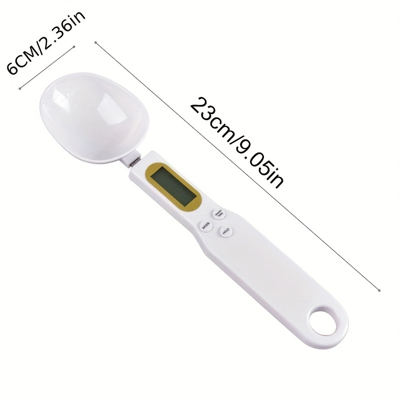 Food Scale Spoon,Digital Kitchen Scale,500g/0.1g Measuring Spoon,Accurate  Digital Display Electronic Measuring Spoon for Kitchen Lab 