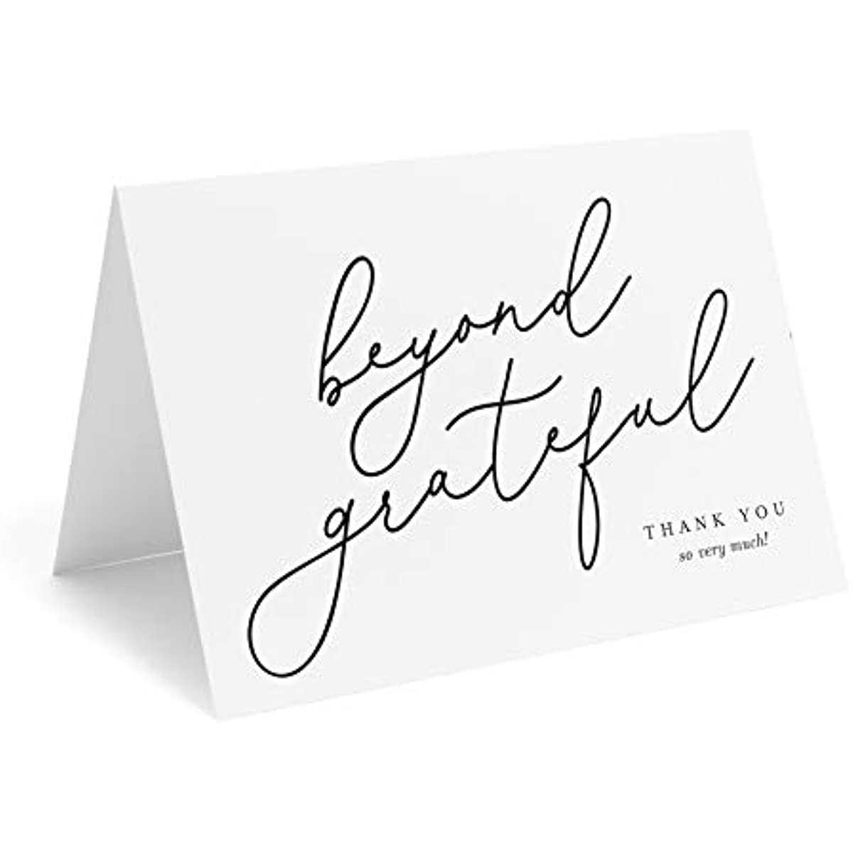 Thank Cards Envelopes Beyond Grateful 3.5x5 Wedding Thank - Temu