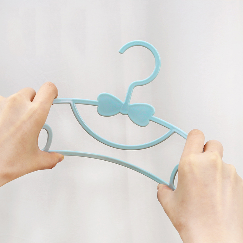 Portable Kid Clothes Hangers - Bow-knot Design, Clothes Drying