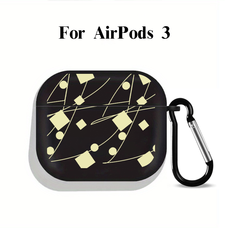 Beige Square & Circle Graphic Earphone Case For Airpods1/2, Airpods3, Pro,  Pro (2nd Generation), Protective Case For Earphone, As Nice Gift For  Birthday, Girlfriend, Boyfriend, Friend Or Yourself - Temu