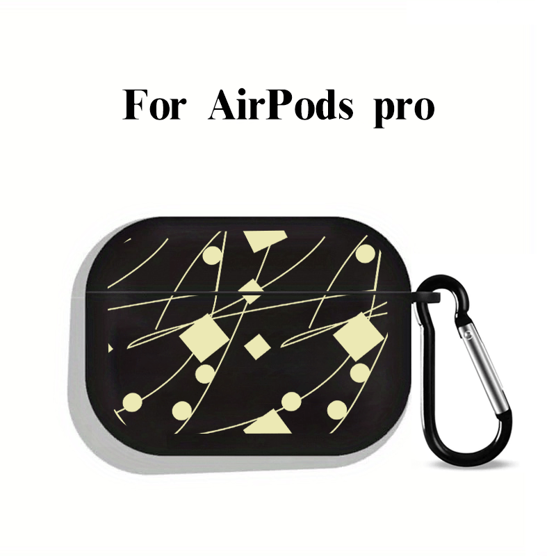 Beige Square & Circle Graphic Earphone Case For Airpods1/2, Airpods3, Pro,  Pro (2nd Generation), Protective Case For Earphone, As Nice Gift For  Birthday, Girlfriend, Boyfriend, Friend Or Yourself - Temu