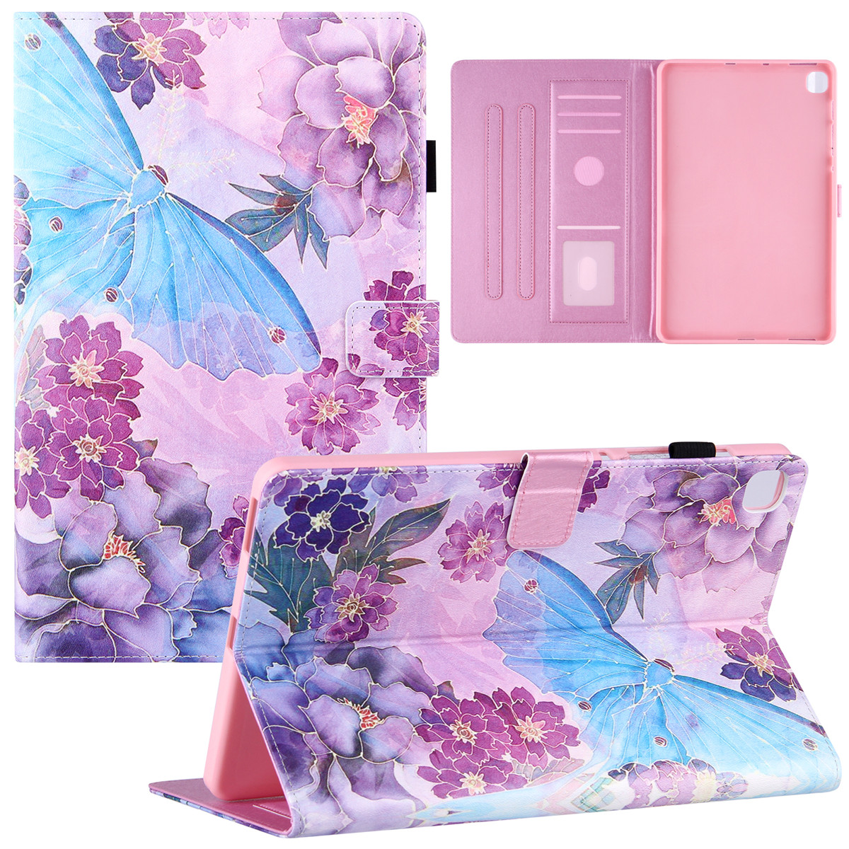 For Samsung Galaxy Tab A9 Tablet Case Protective Butterfly Imprint