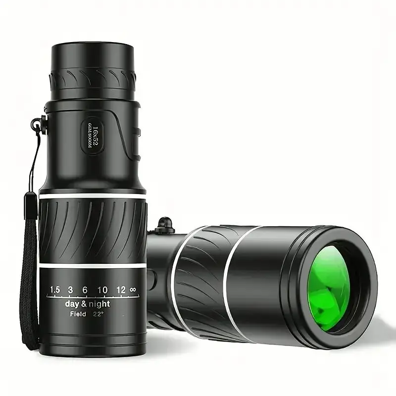 16x52 hd portable monocular dual focus 66 8000m optics zoom telescope for adults kids camping details 0