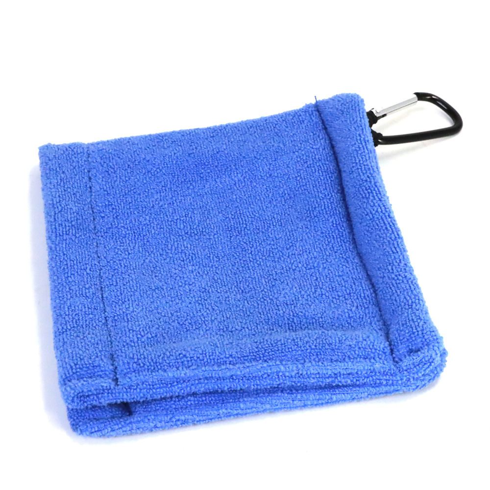 Heavy Duty Blue Microfiber Towel