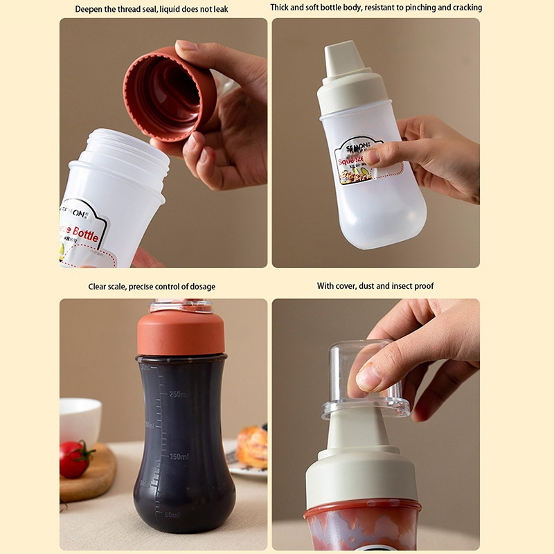 No-Spill Squeeze Dispenser Bottle