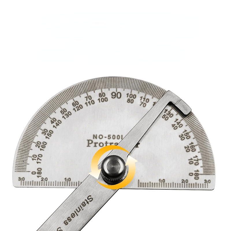 Adjustable Stainless Steel Angle Ruler With Scale And - Temu
