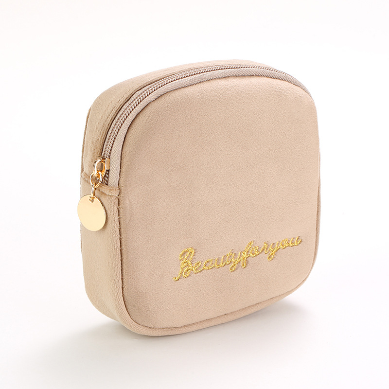 Rose Gold Mini Makeup Travel Bag