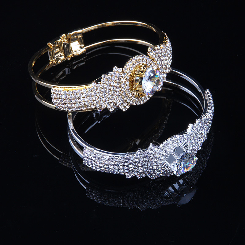 joylangan yaltiroq rhinestones kristal bangil bangle bilakuzuk nafis qo'l zargarlik bezak tafsilotlari 1
