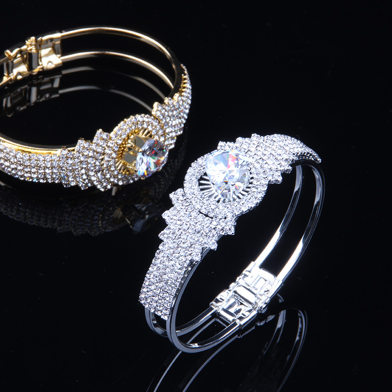 kiritilgan yaltiroq rhinestones kristal bangil bangle bilakuzuk nafis qo'l zargarlik bezak tafsilotlari 3