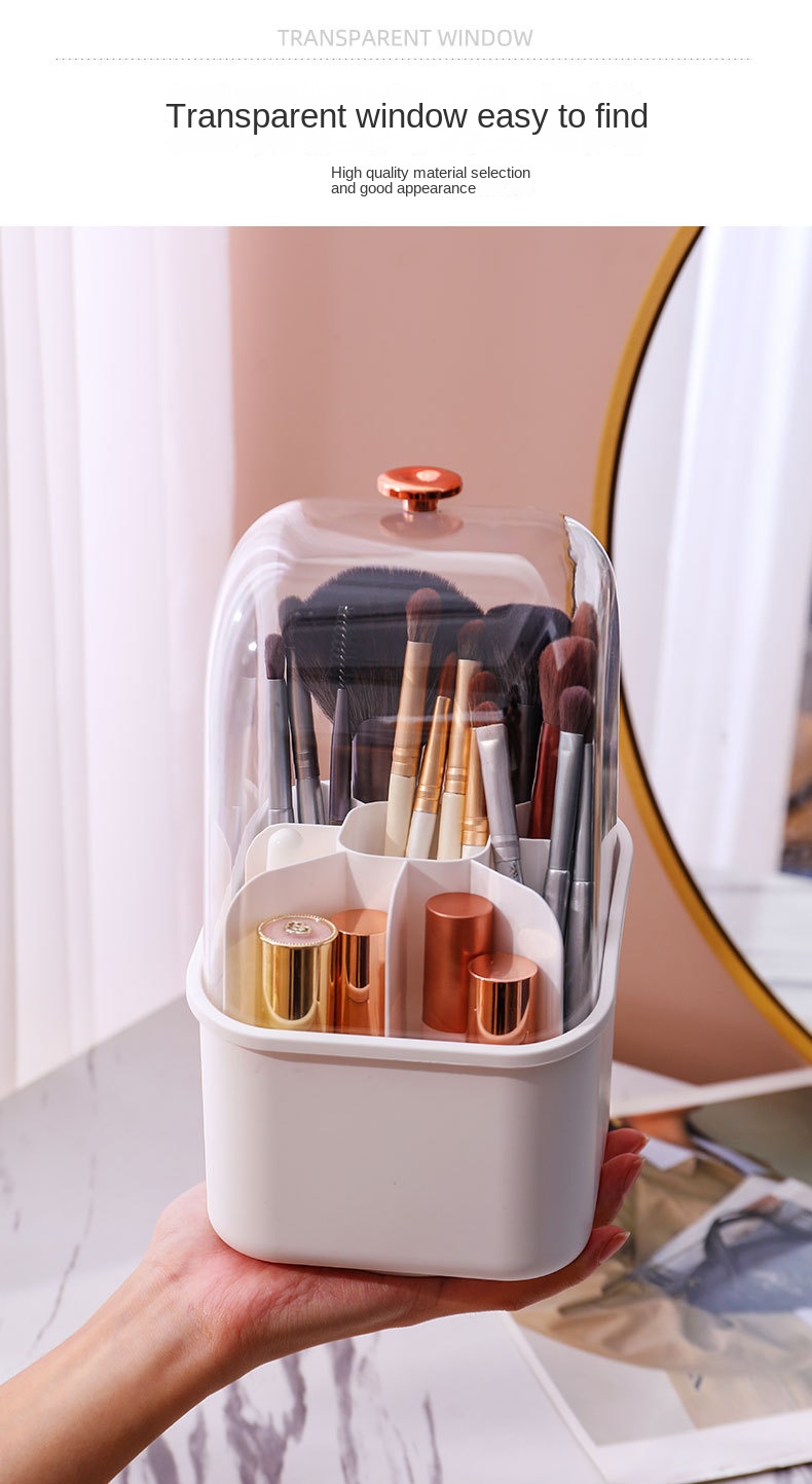 Beauty Tools Clear Make up Brush Holder Organizer Large 3 Cosmetic