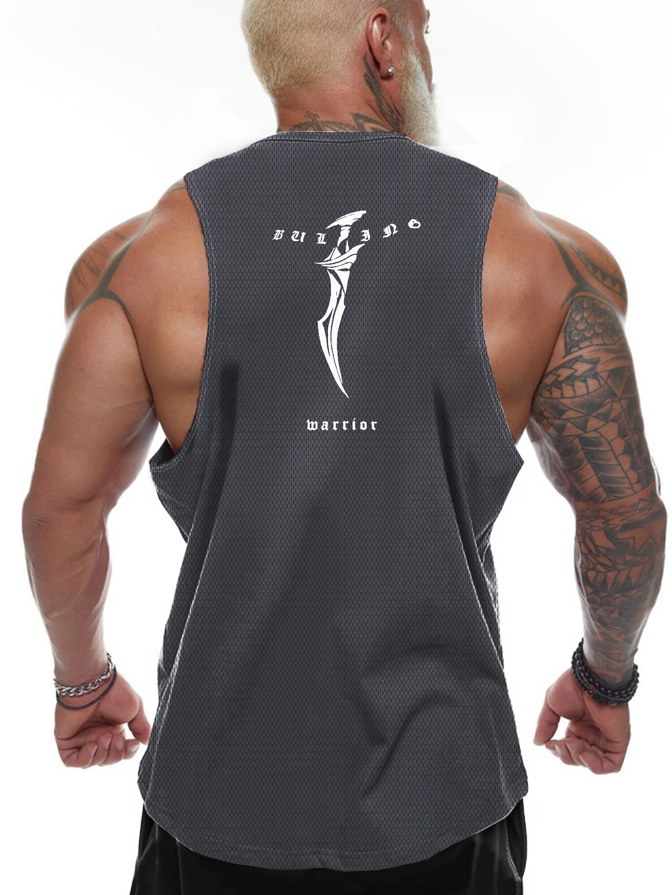 Plus Size Men's Casual Graphic Tank Top Fashion Print - Temu