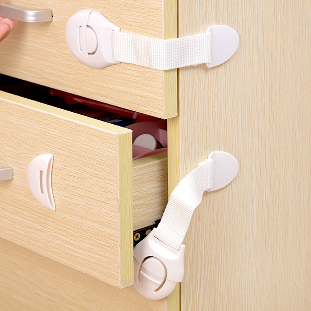 Toddler Children Fridge Door Cabinet Drawer Box Wardrobe Child Safety Lock  Cabinet Lock Anti-Clip Hand Protection Baby - AliExpress