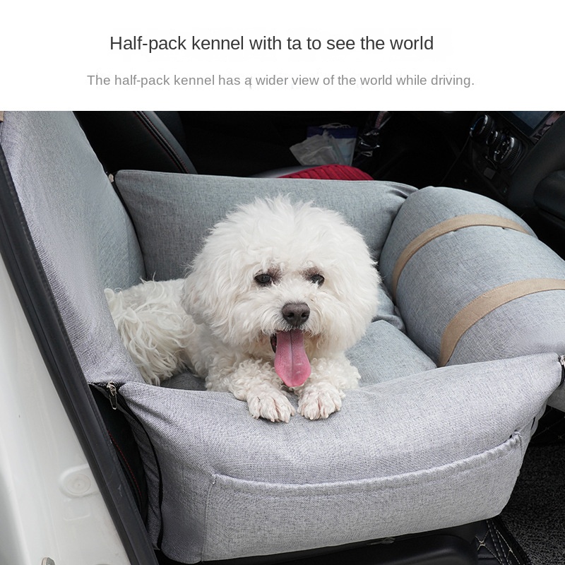 Siège de voiture pour chien, rehausseur de voyage pour animaux