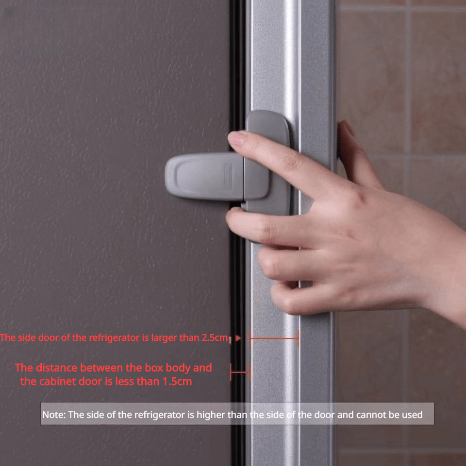 EUDEMON Child Safety Fridge lock Single-Door Refrigerator Door Stopper Baby  Protection Kids Safety Care Freezer Lock