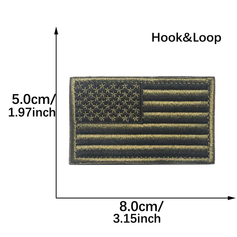 Usa Flag Patch Tactical Morale Patch American Flag Military - Temu