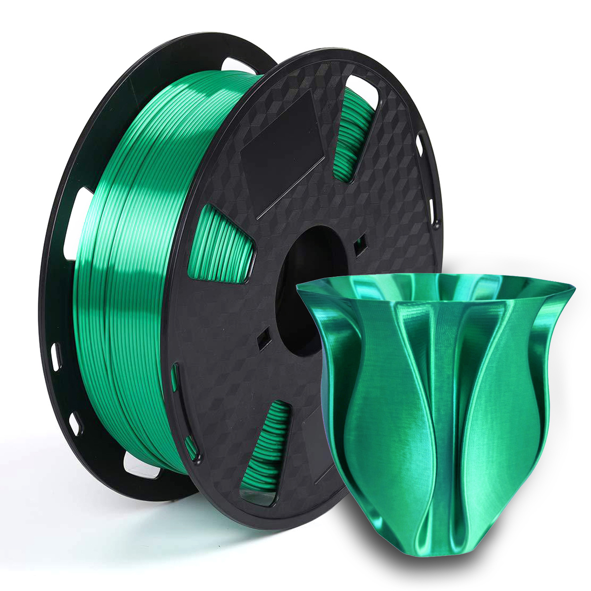 Multi Tri-Color Silk PLA 3D Printer Filament Sublimation Products