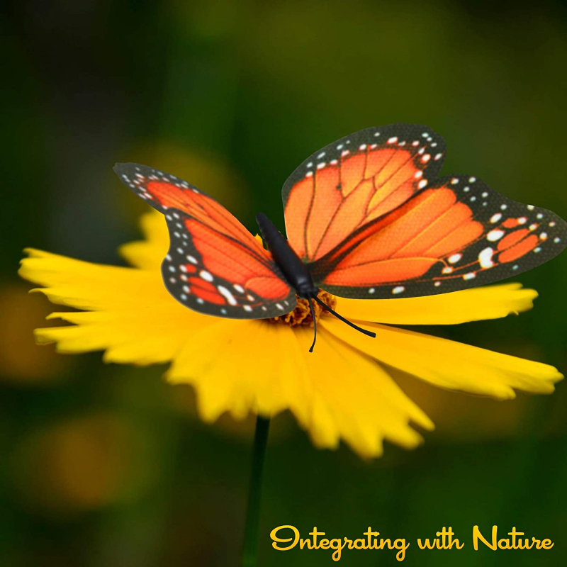Faux Monarch Butterflies for different Wedding Decor, Bride
