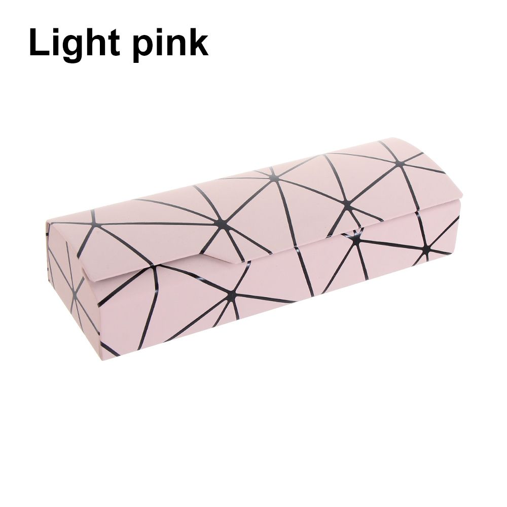 Geometric Glasses Case Sunglasses Reading Glasses Storage Box