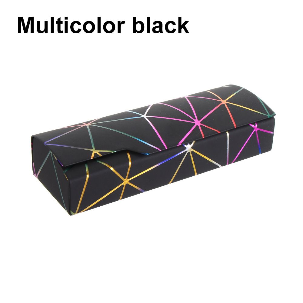 Geometric Glasses Case Sunglasses Reading Glasses Storage Box