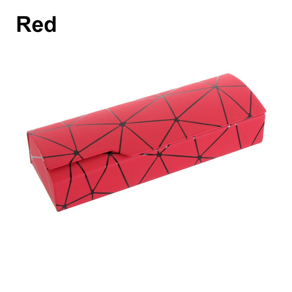 Geometric Glasses Case Sunglasses Reading Glasses Storage Box