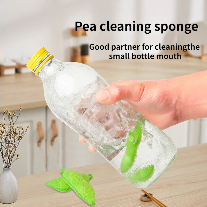 Global fashion Pea Cleaning Wipe Glass Bottles Milk Bottles Magic